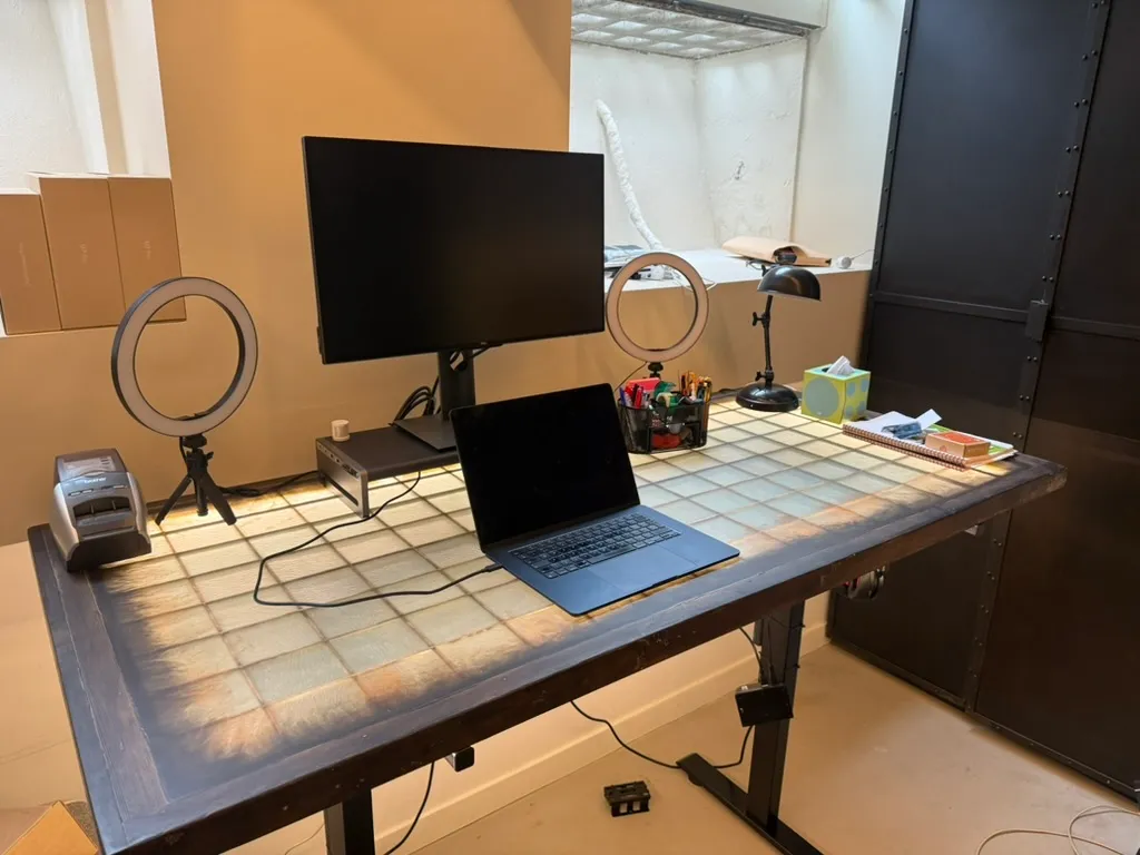 Finished desk